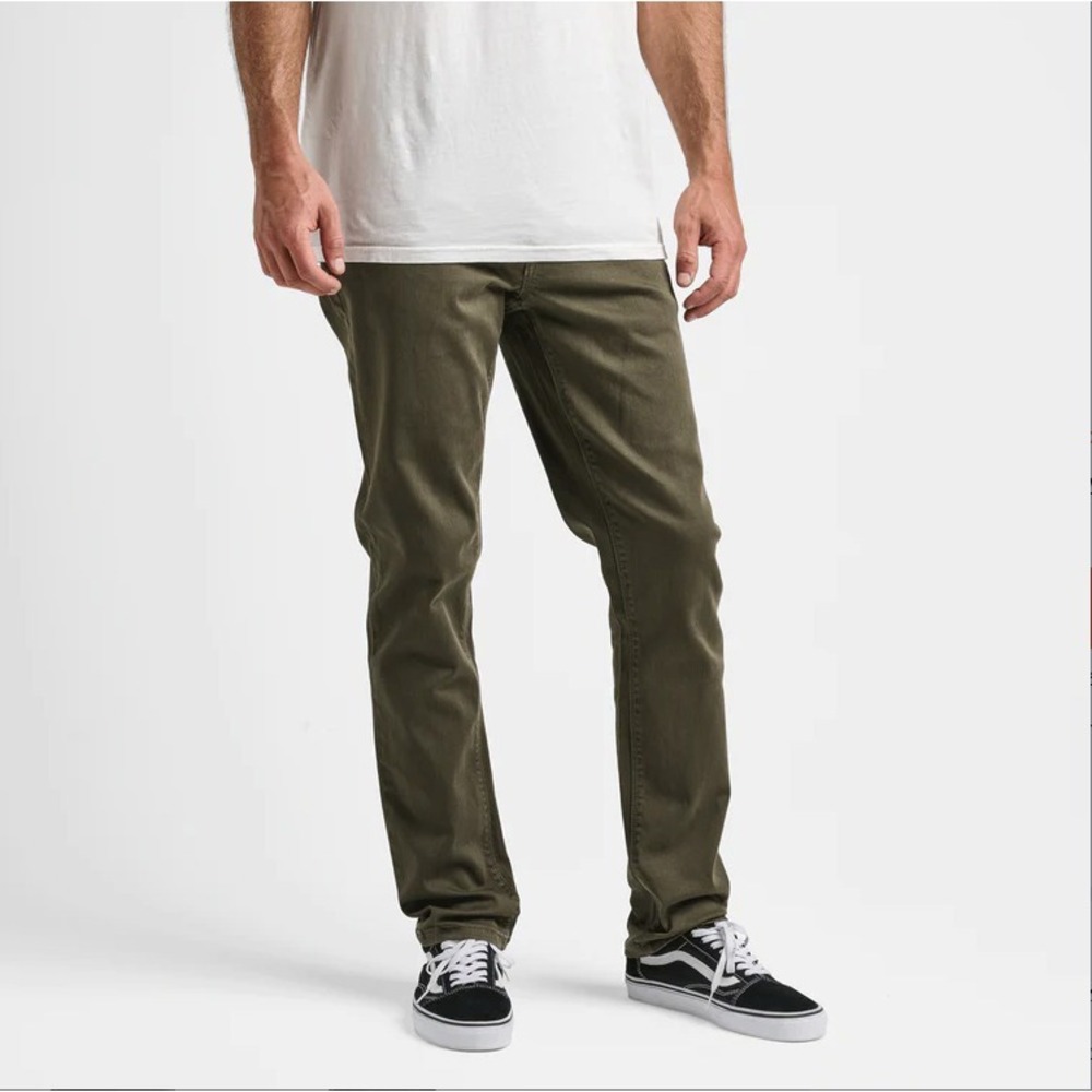 Roark Hwy 133 5-Pocket Pant Slim Straight Denim Military 2 Men's 40x32 NEW